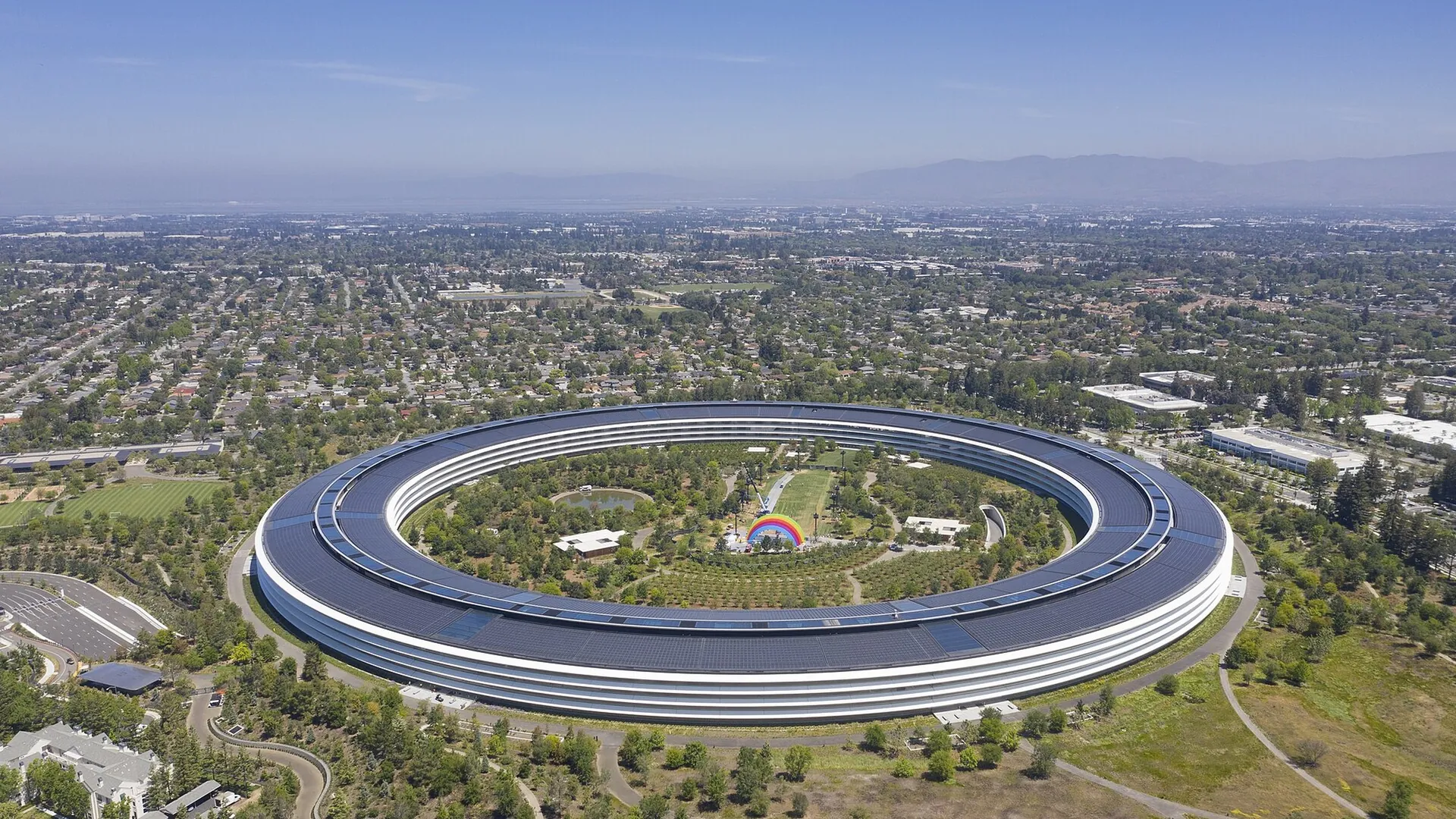 Apple Park campus in Cupertino, California
