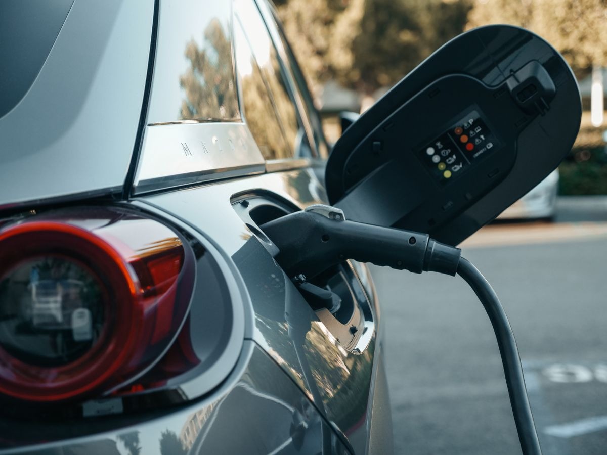 Electric vehicle charging at a home driveway