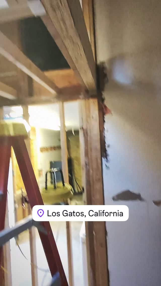 Los Gatos framing job