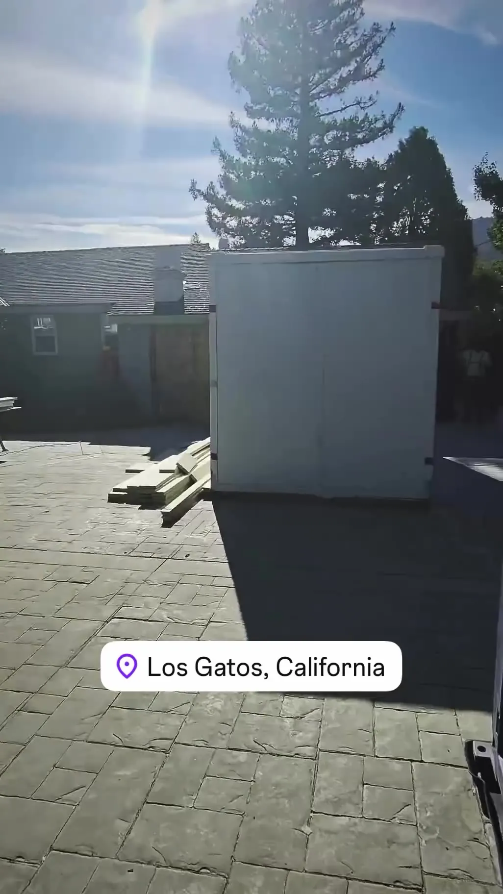 Los Gatos jobsite still from an Executive Electric field reel